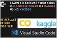 How to run Google Colab or Kaggle notebooks on VSCODE My